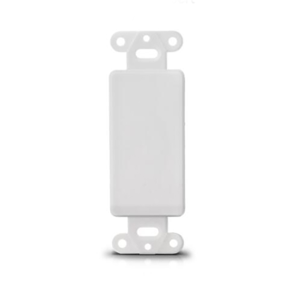 Face Plate Blank Insert White/Ivory