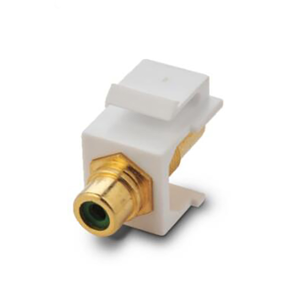 Face Plate RJ45 Insert F-81 Connector(Gold Plating)