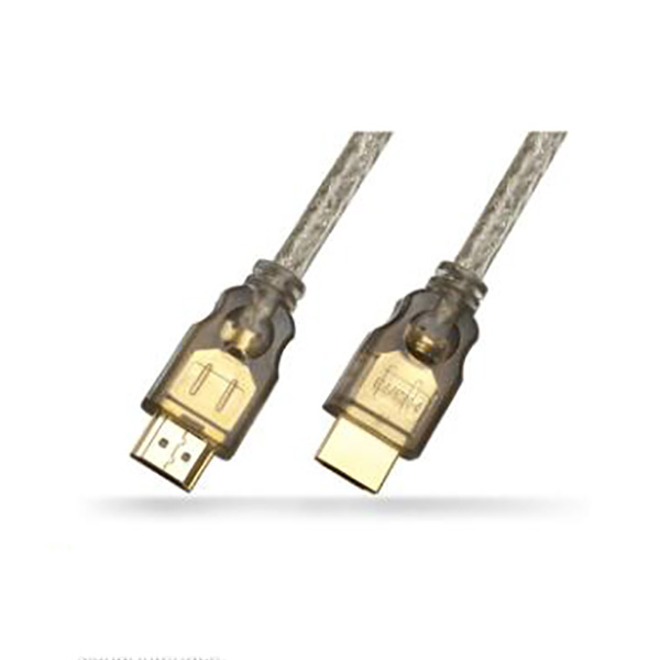 Transparent HDMI A Type MALE TO A Type MALE