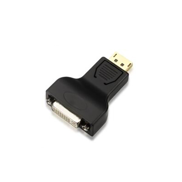 Adapter Display port signals male into female DVI(24+5)