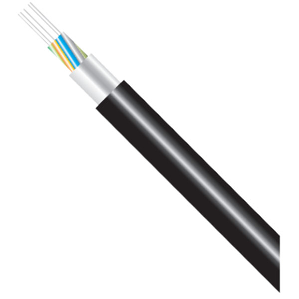 Stranded Loose Tube Non-metallic Strength Member LIGHT armored Fiber Optic Cable