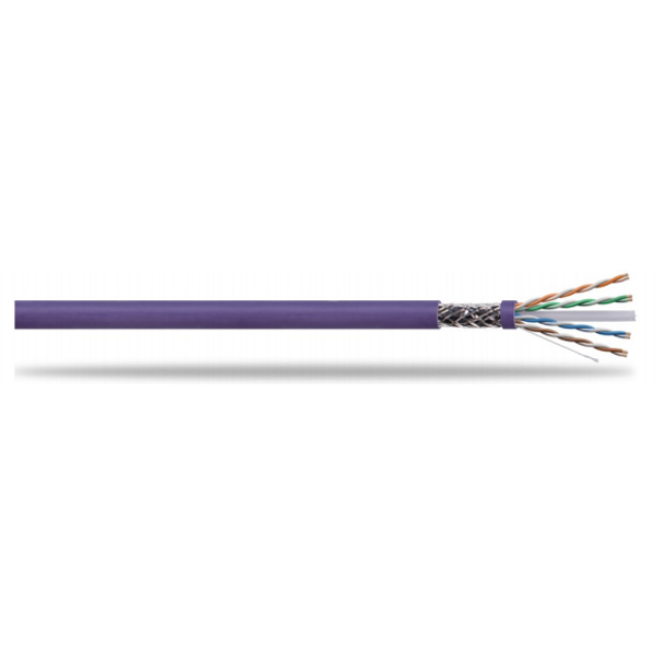 SF/UTP Shielded Twisted Pair Installation Cat 6 Cable